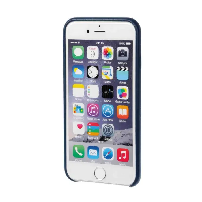 Di Tendenza Skin Cover In Skeentex Apple Iphone 6/6s Blu Scuro Skin Cover In Skeentex Custodie E Cover
