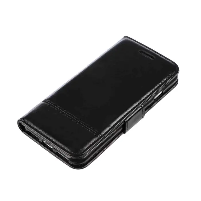 Sconto Wallet Folio Case Cover A Libro Apple Iphone 7/8 Nero Custodie E Cover