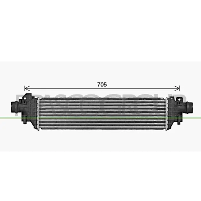 Intercooler Per Opel/vauxhall Mokka Dal 2013 Al 2016 Più Venduto