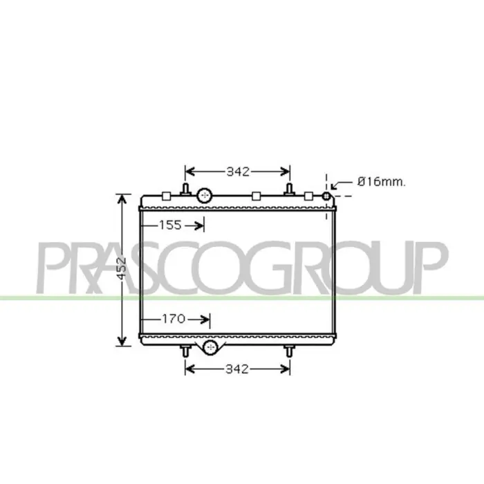 Radiatore Per Citroen Xsara Picasso Dal 2004 Al 2011 Ultima Occasione