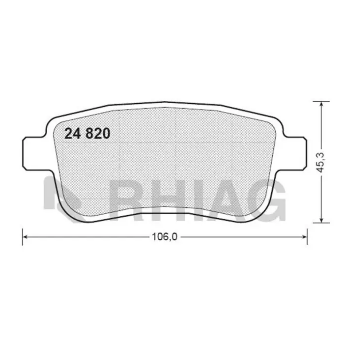 Vendita Finale Kit pastiglie freno, Freno a disco BD S715P STARLINE per RENAULT