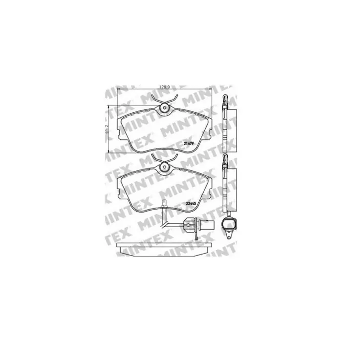 Pastiglie Freno Toyota Rav 4 Ii 1.8 Vvt-i 2000 08-2005 11 Mintex Vendita Finale
