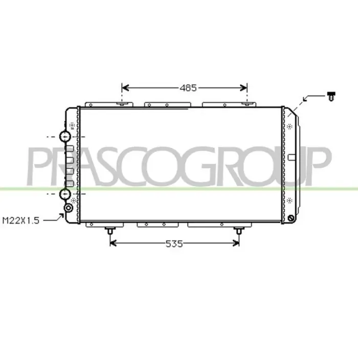 Radiatore Per Citroen Jumper Dal 1994 Al 2001 Prezzo Conveniente