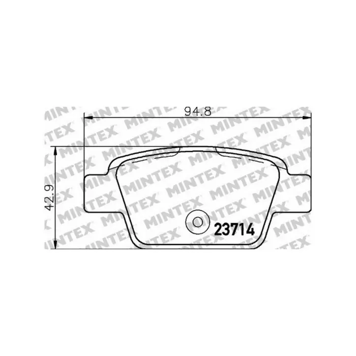 Pastiglie Freno Fiat Punto 1.2 16v 80 1999 09-2006 12 Mintex Affare