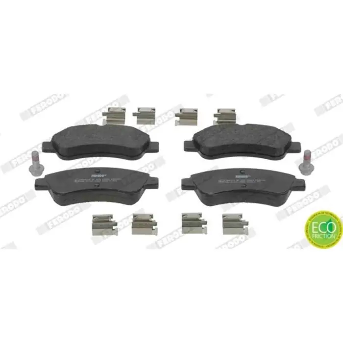 Kit pastiglie freno, Freno a disco FDB4066 FERODO per PEUGEOT CITROEN OPEL DS Ultime Pezzi