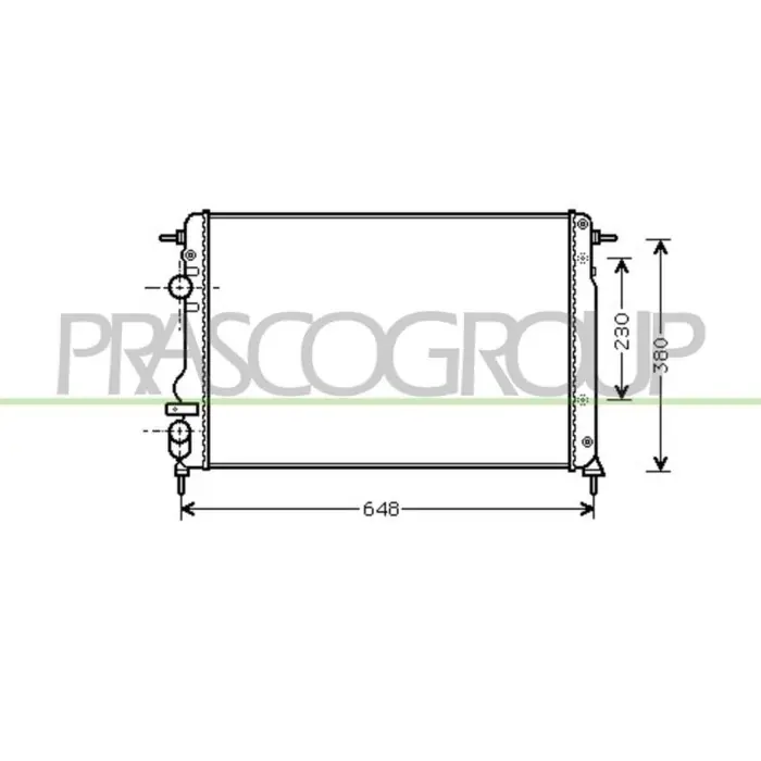 Radiatore Per Dacia Sandero Dal 2008 Al 2012 Consegna Rapida