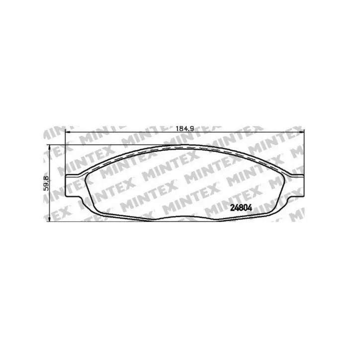 Non Perdere Pastiglie Freno Fiat Doblo Mpv Space Wagon 1.6 16v 2001 10-2010 12 Mintex