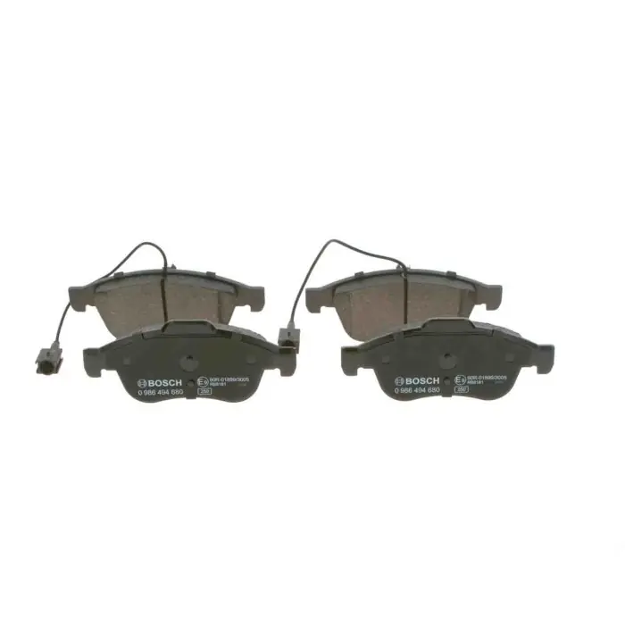 Kit pastiglie freno, Freno a disco 0 986 494 680 BOSCH per ALFA ROMEO Novità