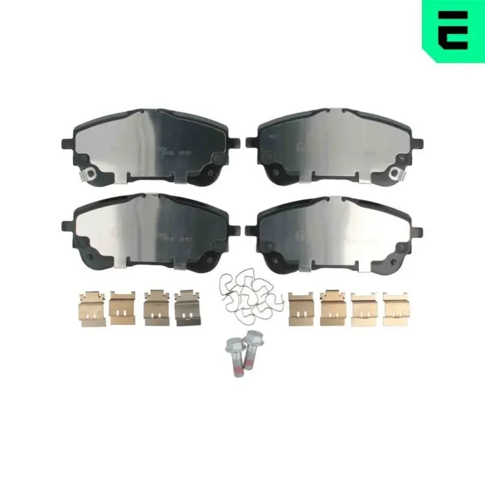 Economico Kit pastiglie freno, Freno a disco BP-12832 OPTIMAL per TOYOTA SUZUKI