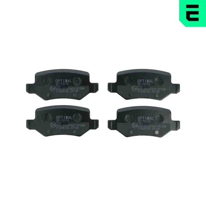Kit pastiglie freno, Freno a disco BP-12119 OPTIMAL per MERCEDES-BENZ Professionale