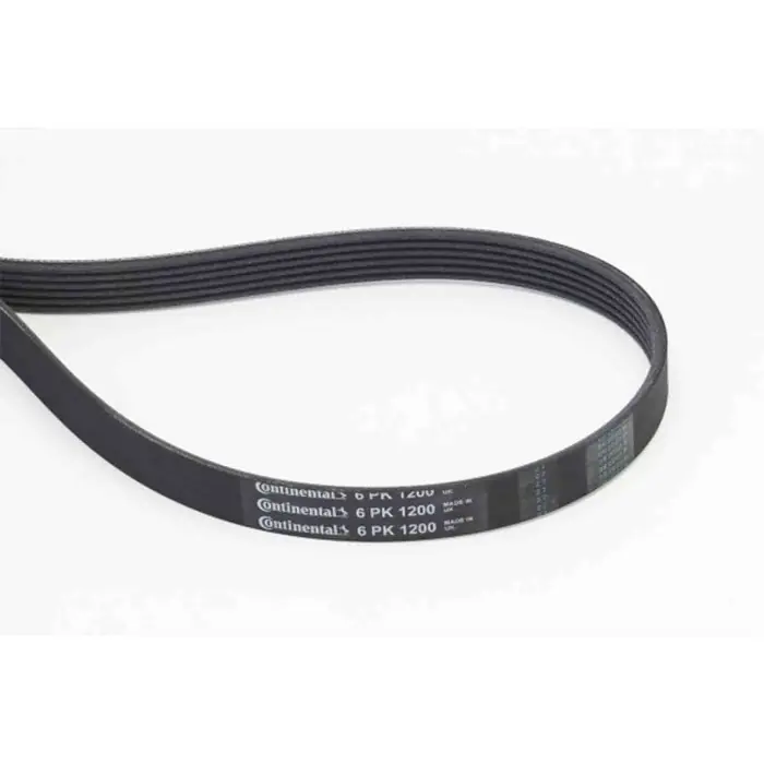 Cinghia Poly-V 6PK1200 CONTINENTAL CTAM per RENAULT PEUGEOT CITROEN NISSAN DACIA Nuova Collezione