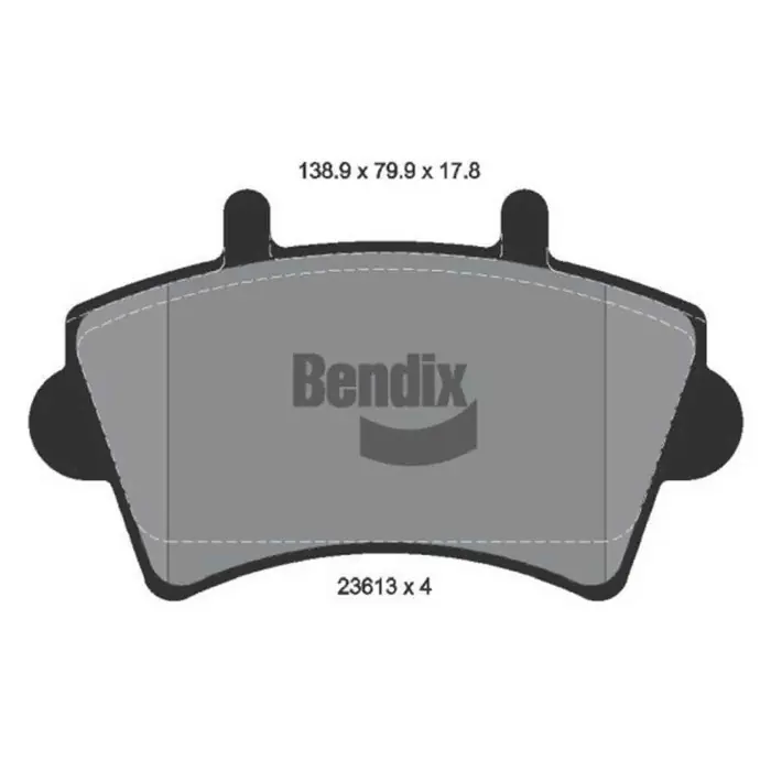 Non Perdere Kit pastiglie freno, Freno a disco BPD1155 BENDIX BRAKING per RENAULT OPEL