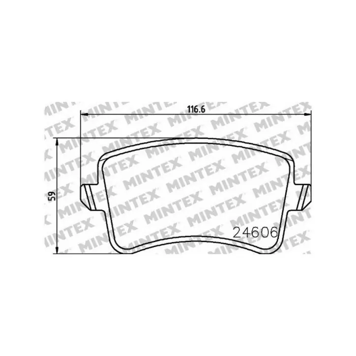 Ultima Occasione Pastiglie Freno Ford Fiesta Vi Van 1.0 2012 10-2019 12 Mintex