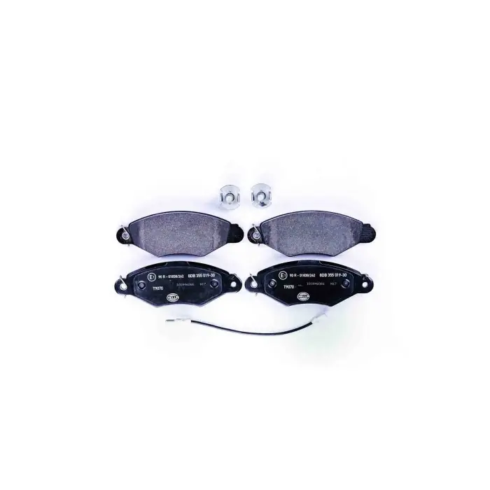 Kit pastiglie freno, Freno a disco 8DB 355 019-301 HELLA PAGID per RENAULT NISSAN Miglior Prezzo