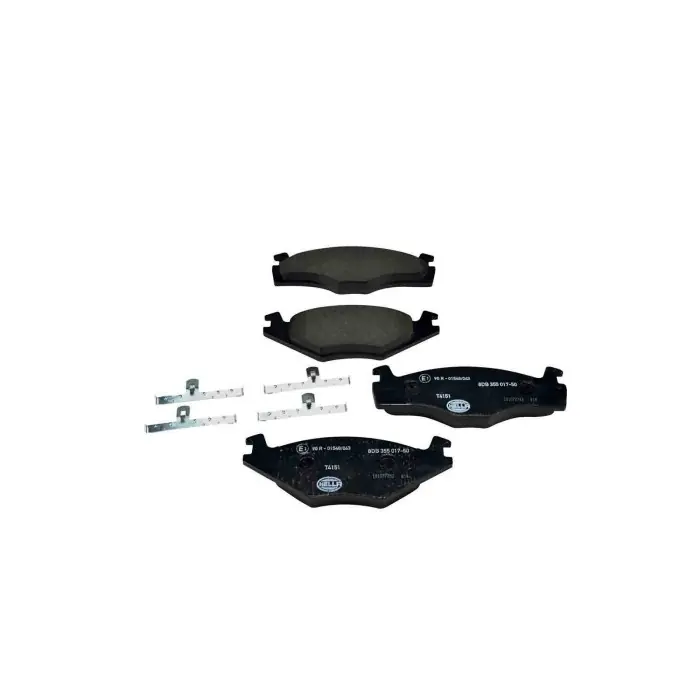 Kit pastiglie freno, Freno a disco 8DB 355 017-501 HELLA PAGID per VW SEAT Promozione Esclusiva