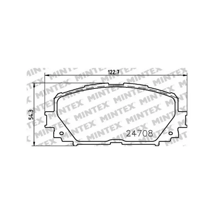Pastiglie Freno Iveco Daily Iv Pianale Piatto Telaio 2007 07-2011 08 Mintex Ultime Pezzi
