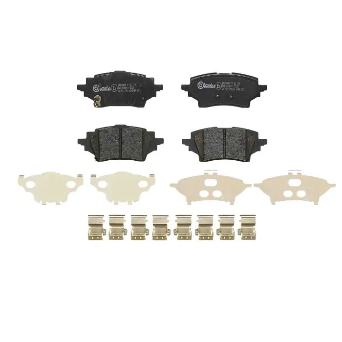Popolare Kit pastiglie freno, Freno a disco P 83 178 BREMBO per TOYOTA SUZUKI MAZDA