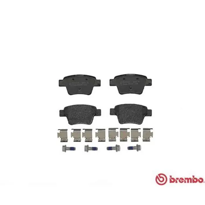 Ultimissimo Modello Kit pastiglie freno, Freno a disco P 61 080 BREMBO per PEUGEOT CITROEN