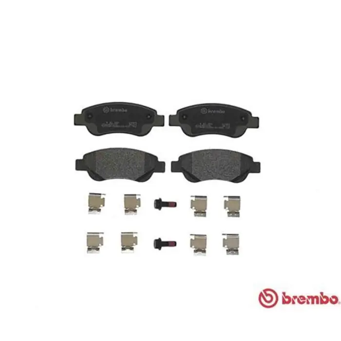 Kit pastiglie freno, Freno a disco P 61 081 BREMBO per PEUGEOT CITROEN TOYOTA Ultima Occasione