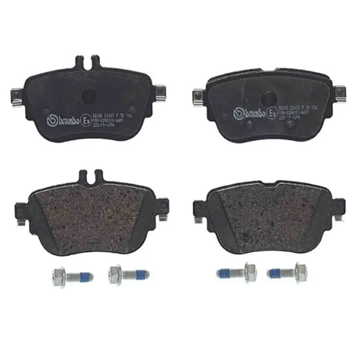 Bestseller Kit pastiglie freno, Freno a disco P 50 136 BREMBO per MERCEDES-BENZ