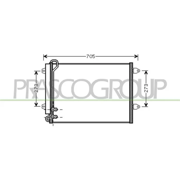 Offerta Condensatore Per Volkswagen Passat B6 Dal 2005 Al 2010