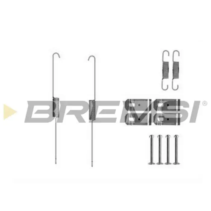 Professionale Kit Accessori Ganasce Freno Posteriore Mitsubishi L200/triton Sk0888 Bremsi