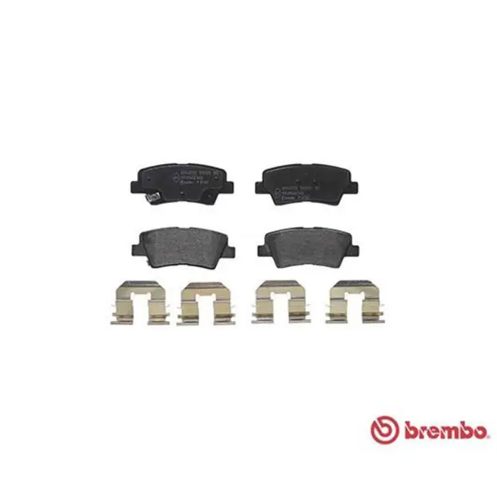 Sconto Kit pastiglie freno, Freno a disco P 30 067 BREMBO per HYUNDAI KIA SSANGYONG