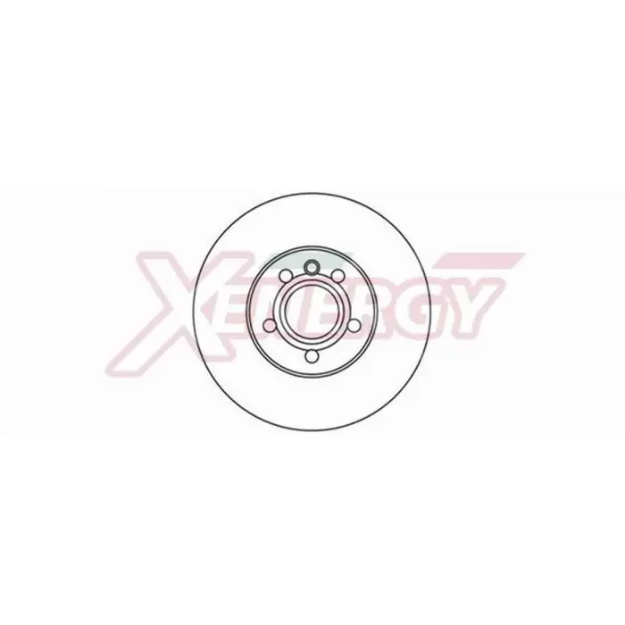 Discofreno Singolo X602187 AP XENERGY per VW FORD SEAT Reso Gratuito