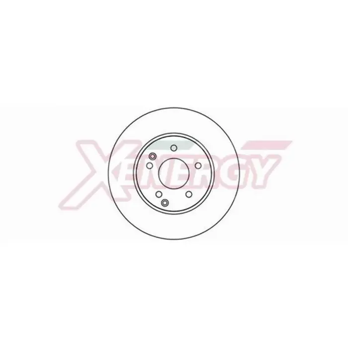 Professionale Discofreno Singolo X602095 AP XENERGY per MERCEDES-BENZ