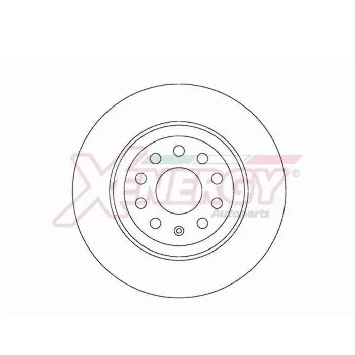 Discofreno Singolo X601475 AP XENERGY per AUDI VW SEAT SKODA Scelto Dai Clienti
