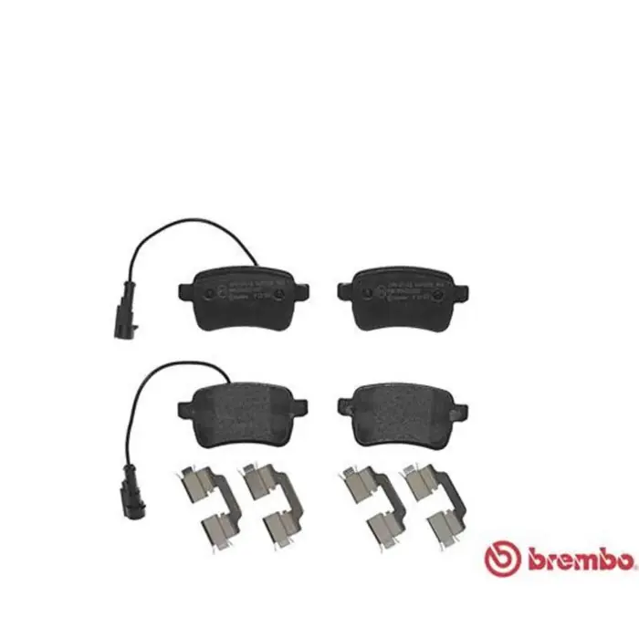 Consegna Rapida Kit pastiglie freno, Freno a disco P 23 133 BREMBO per ALFA ROMEO