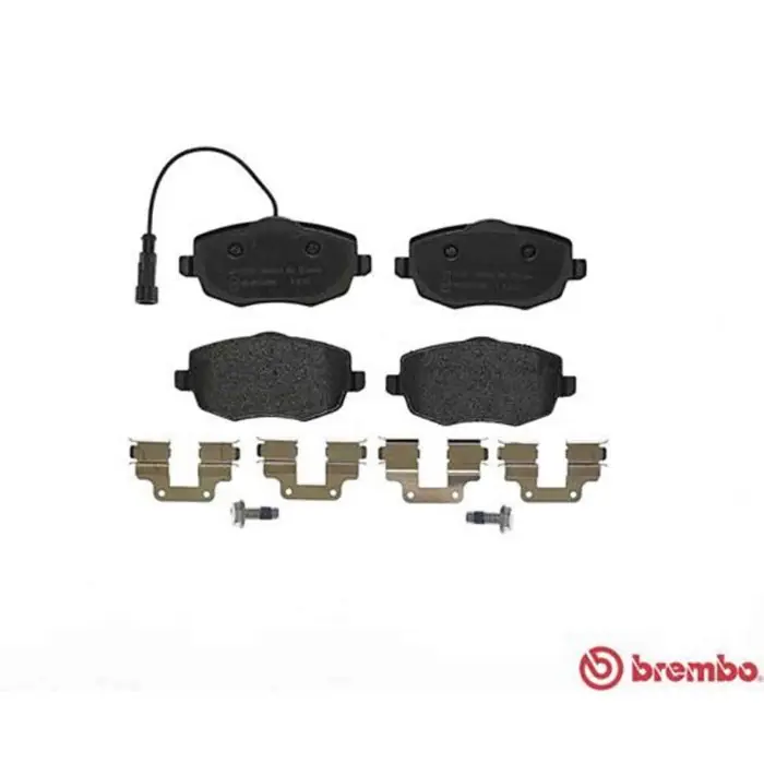 Kit pastiglie freno, Freno a disco P 23 127 BREMBO per LANCIA Più Venduto