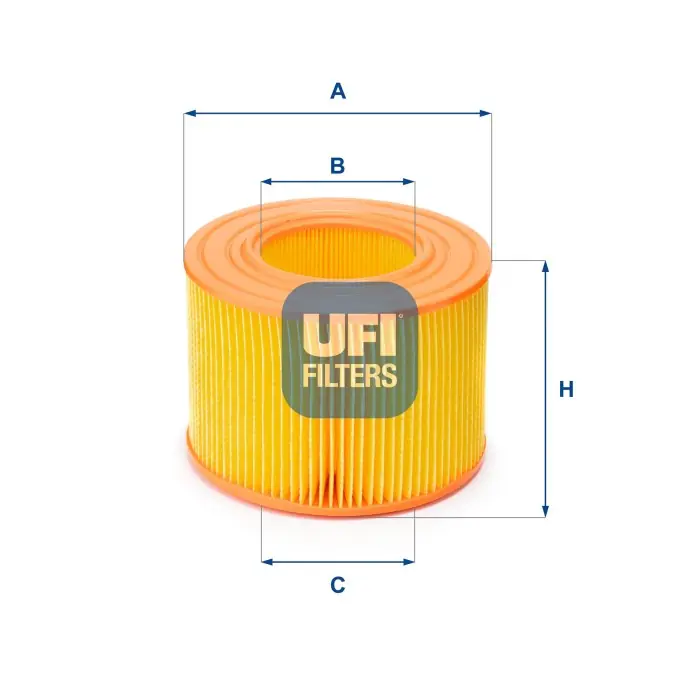 Filtro aria 27.149.00 UFI per RENAULT Scelto Dai Clienti
