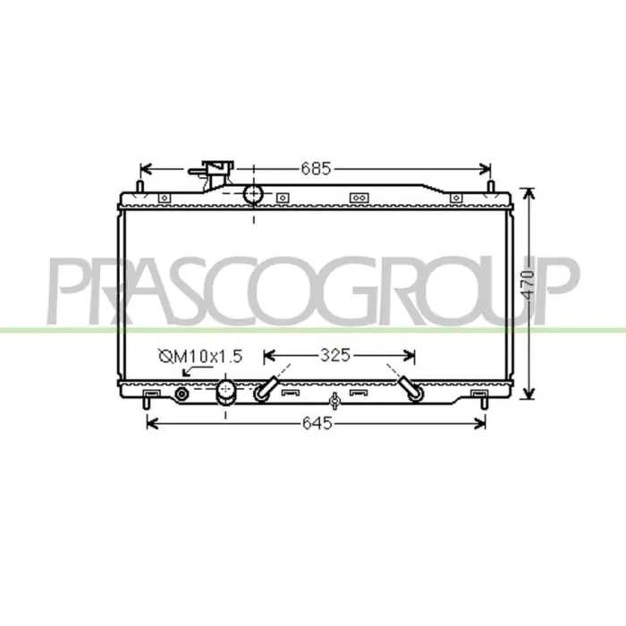 A Buon Prezzo Radiatore Per Honda Cr-v Dal 2007 Al 2009