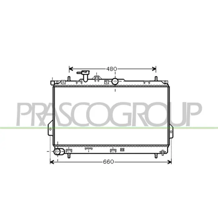 Popolare Radiatore Per Hyundai Matrix Dal 2001 Al 2005