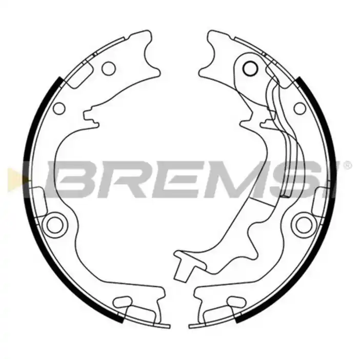 Kit Ganasce Freno Stazionamento Posteriore Kia Sportage Hyundai Tucson Ix35 Gf0807 S.f. Mando Bremsi Prezzo Di Fabbrica