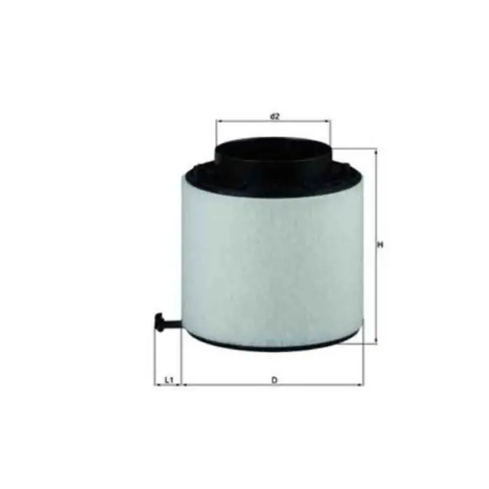 Filtro aria LX 2092D KNECHT per AUDI Promozione