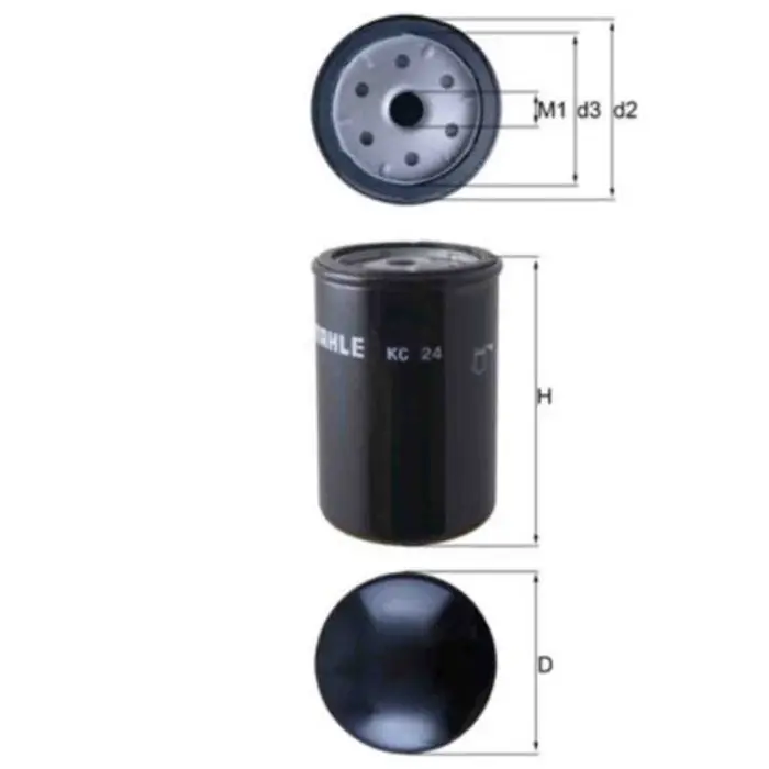 Non Perdere Filtro carburante KC 24 KNECHT