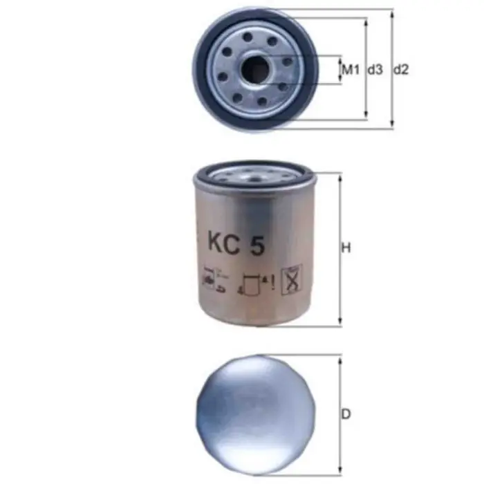 Acquista Ora Filtro carburante KC 5 KNECHT per TOYOTA NISSAN JEEP ISUZU