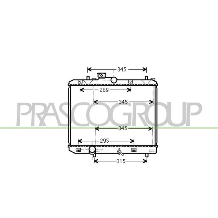 Radiatore Per Opel/vauxhall Agila Dal 2008 Al 2015 Promozione Esclusiva
