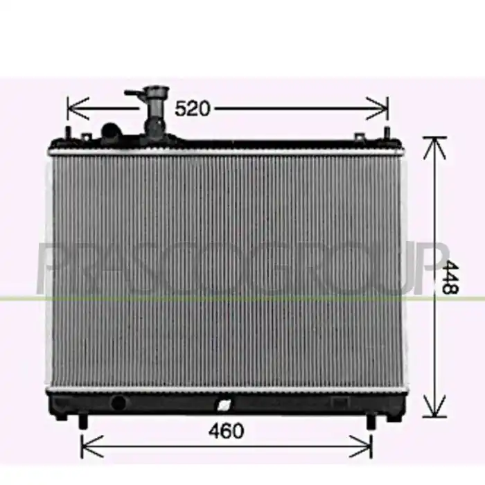 Radiatore Per Opel/vauxhall Agila Dal 2008 Al 2015 Compra Oggi Stesso