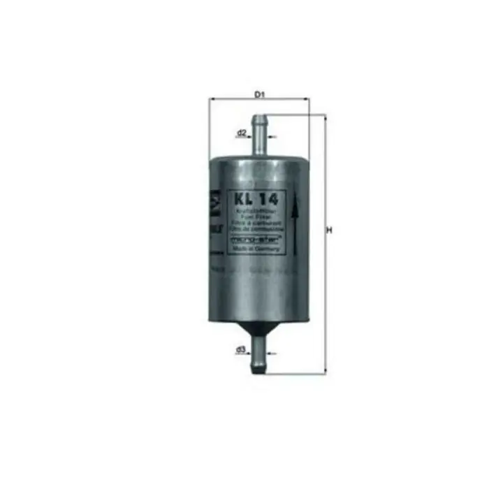 Filtro carburante KL 14 KNECHT per PEUGEOT CITROEN OPEL FIAT ALFA ROMEO LANCIA Sconto