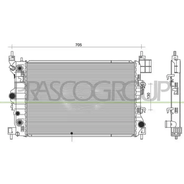 Radiatore Per Opel/vauxhall Mokka Dal 2013 Al 2016 Miglior Prezzo