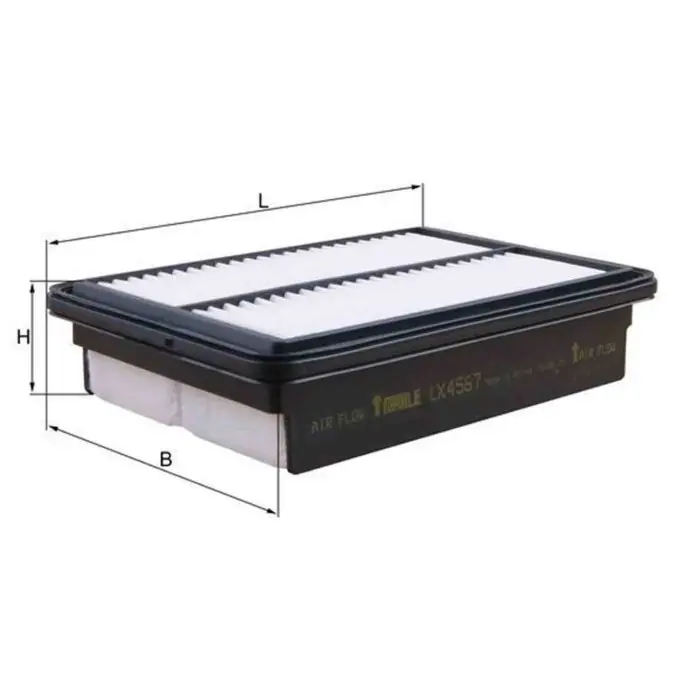 Filtro aria LX 4567 KNECHT per HYUNDAI KIA Professionale