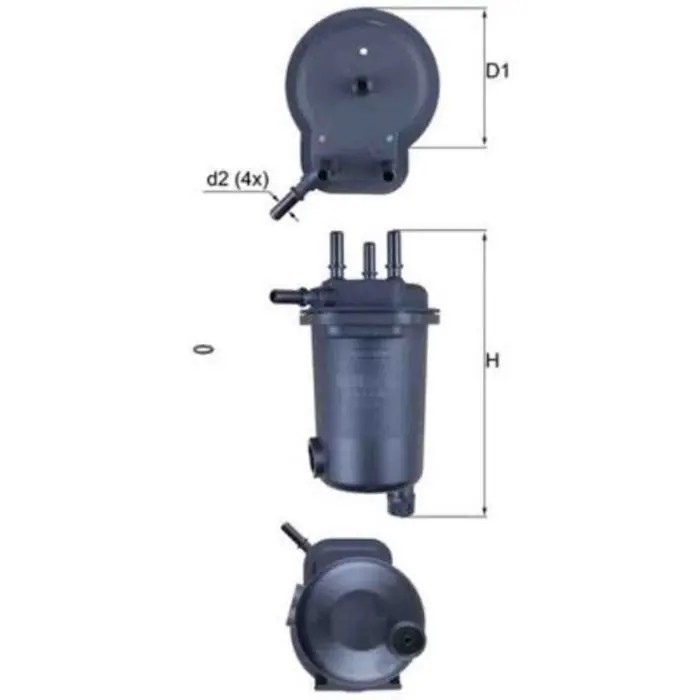 Non Perdere Filtro carburante KL 600D KNECHT per RENAULT SUZUKI
