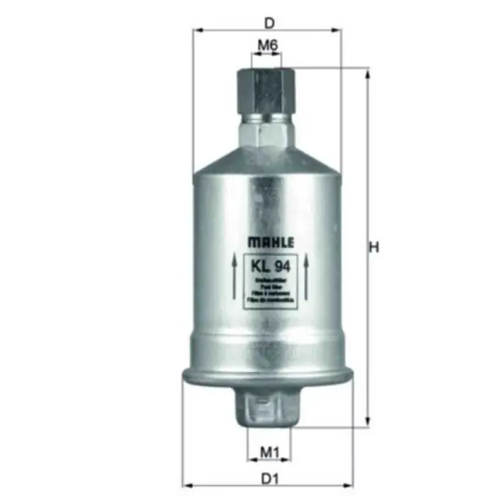 Economico Filtro carburante KL 94 KNECHT per FIAT ALFA ROMEO LANCIA SAAB LOTUS AUTOBIANCHI
