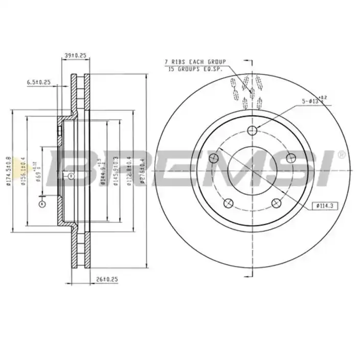 Soddisfatti O Rimborsati Disco Freno Anteriore 09b64710 Mitsubishi Lancer Viii