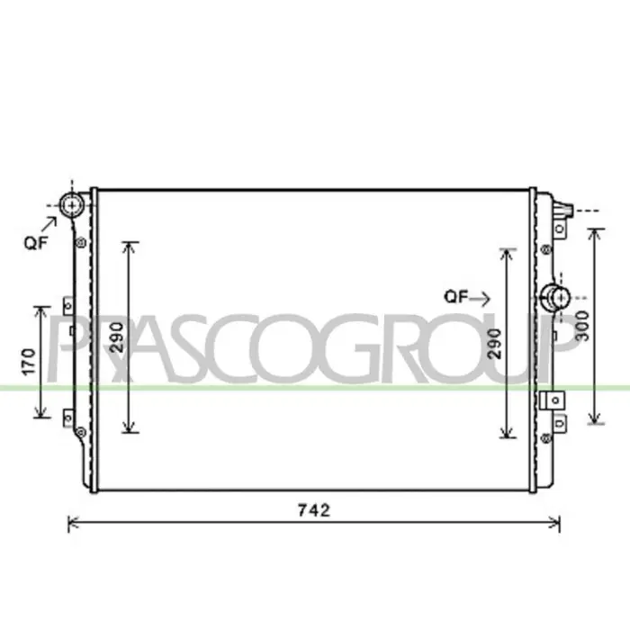 Prezzo Basso Radiatore Per Seat Alhambra Dal 2010