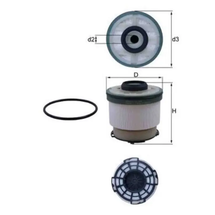 Compra Oggi Stesso Filtro carburante KX 385D KNECHT per FORD