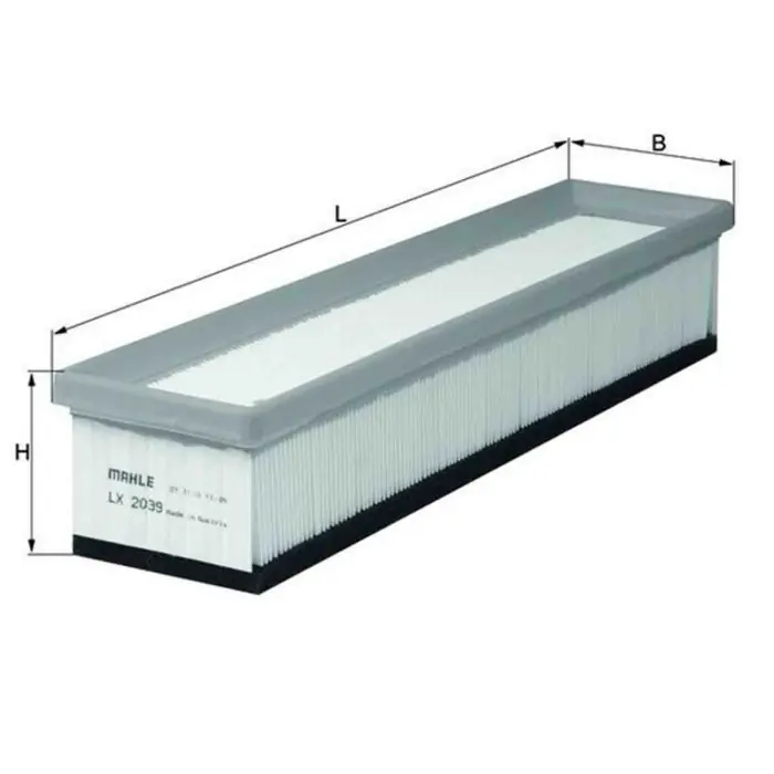 Prezzo Di Fabbrica Filtro aria LX 2039 KNECHT per RENAULT